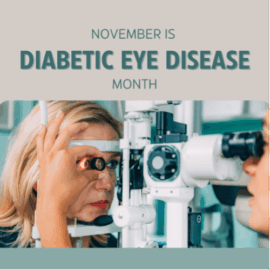 woman getting an eye exam